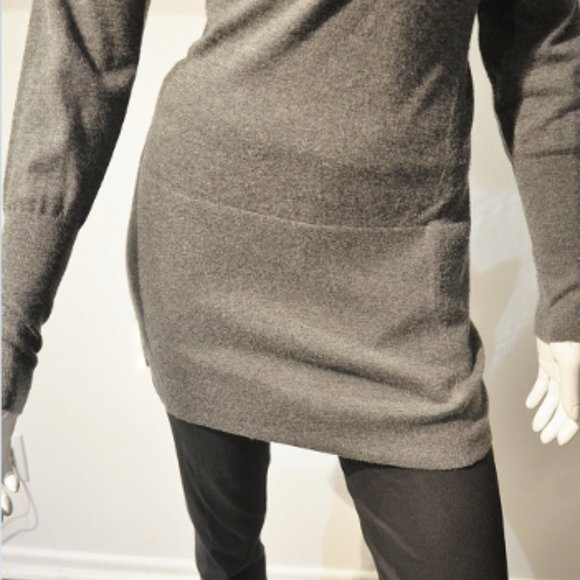 Vintage 00's Autumn Cashmere Cash Skinny Tunique - Picture 3 of 9